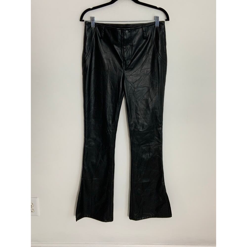 We the Free Faux Leather Boot Cut Pants size 30